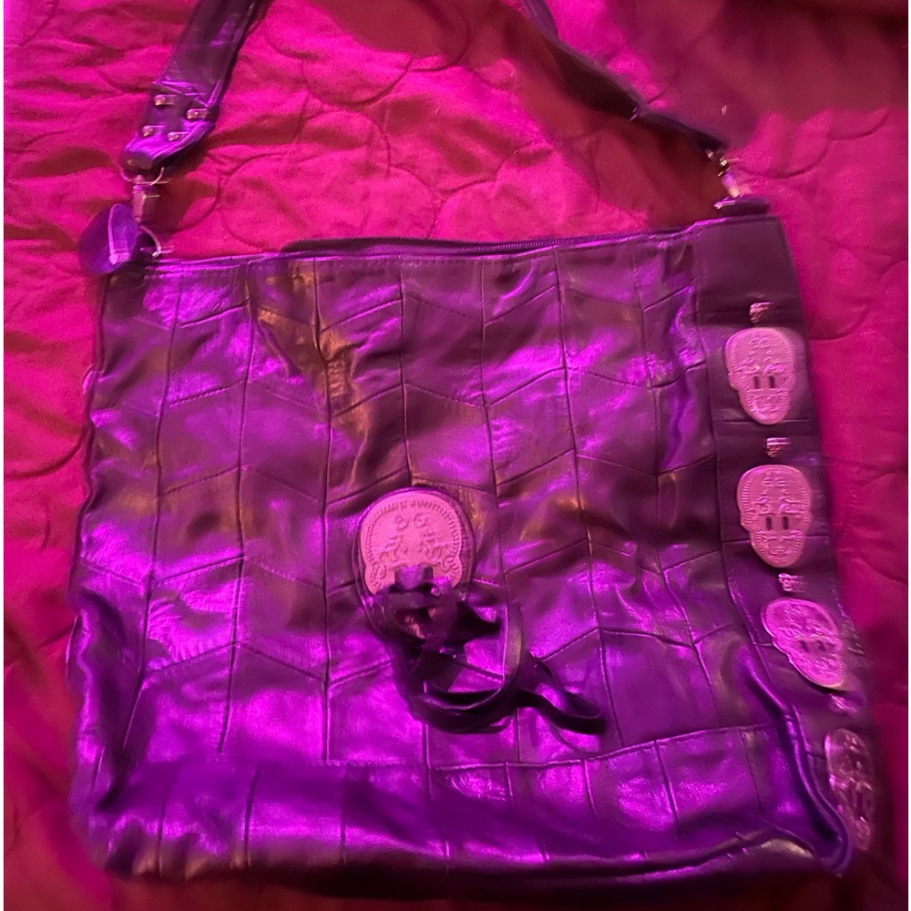 Used once leather and stainless steel
